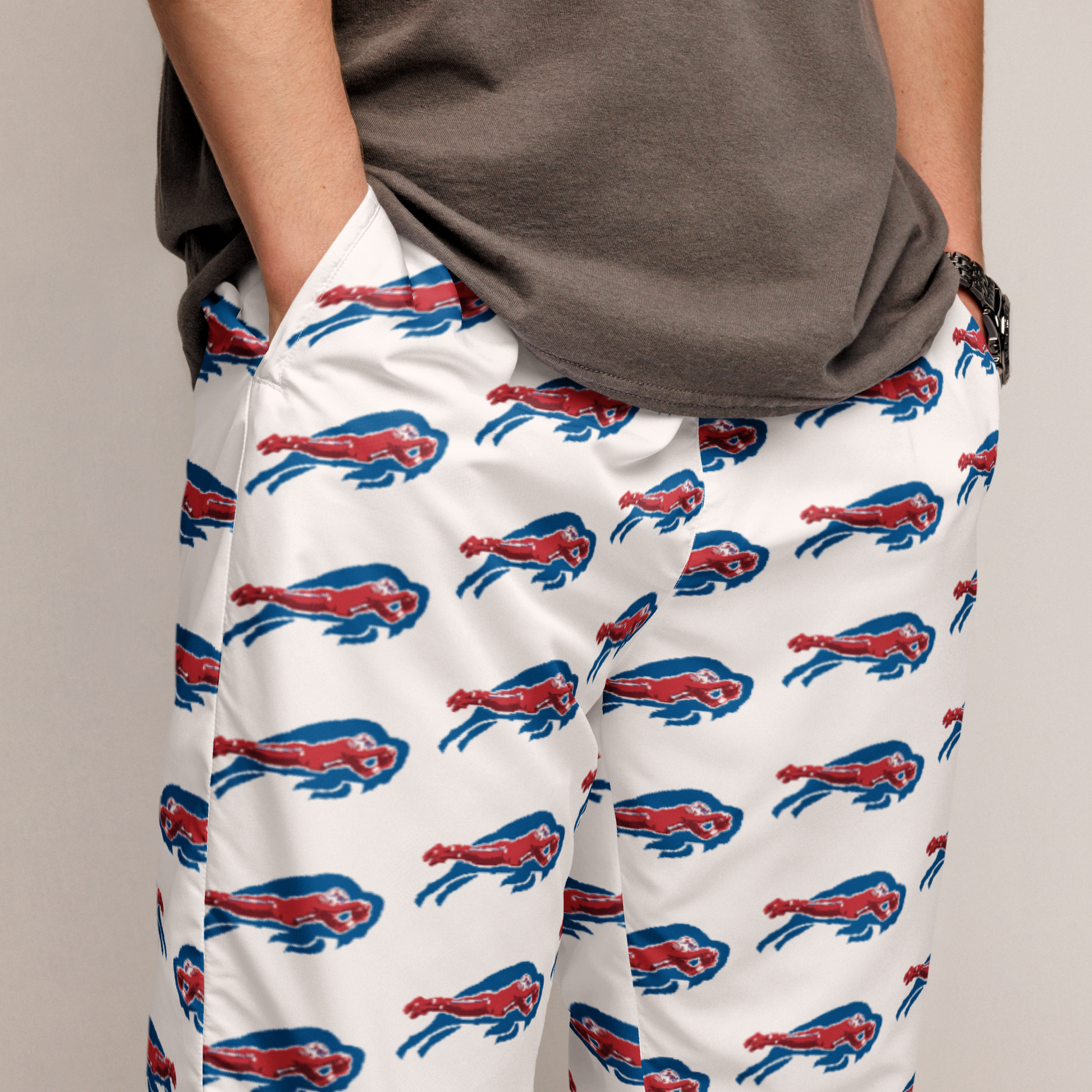 Flying Allen | Charging Buffalo Men's Track Pants